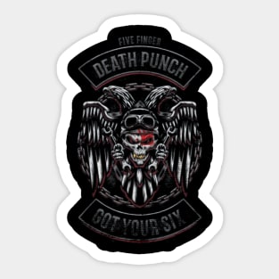 Five Finger Death Punch Sticker